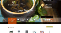 Desktop Screenshot of escalesensorielle.com
